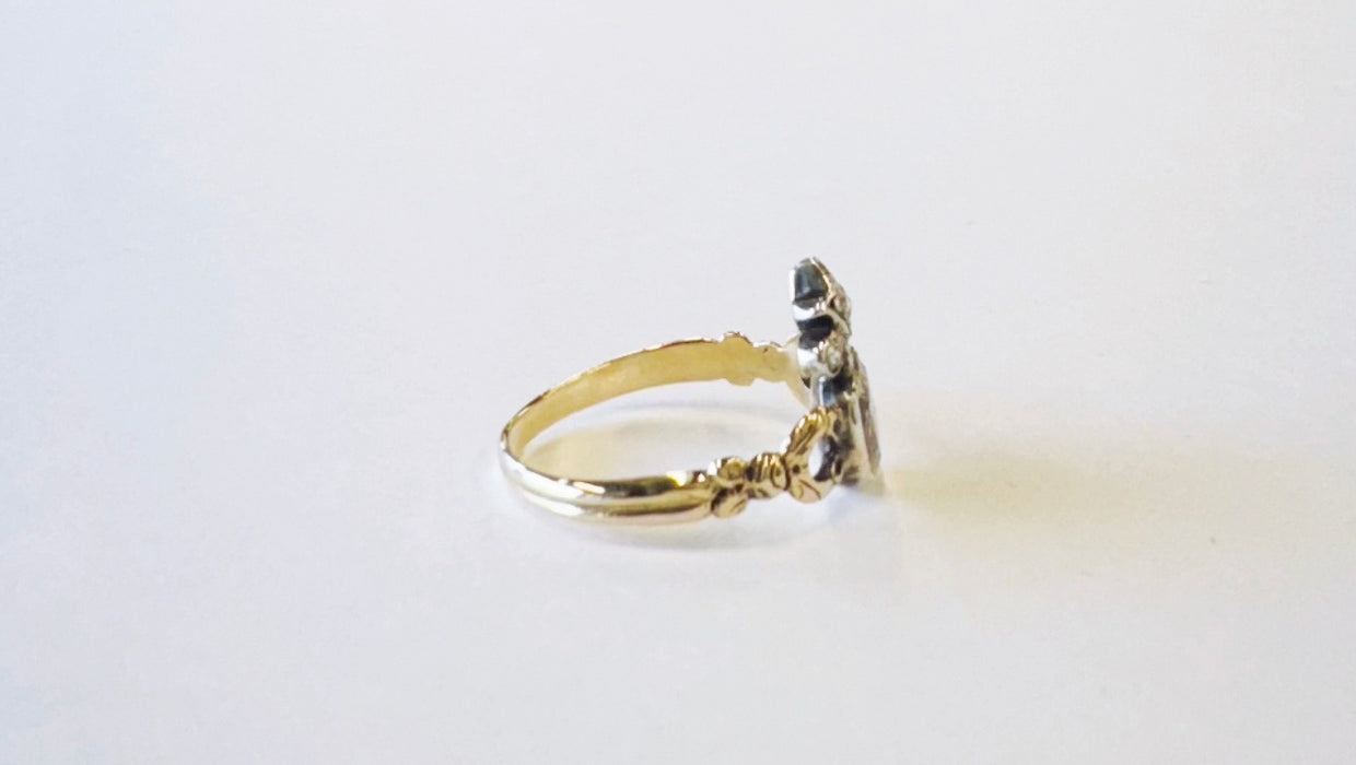 Georgian Rose Cut Diamond Ring
