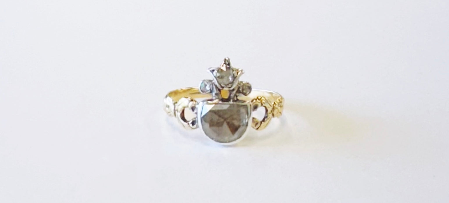 Georgian Rose Cut Diamond Ring