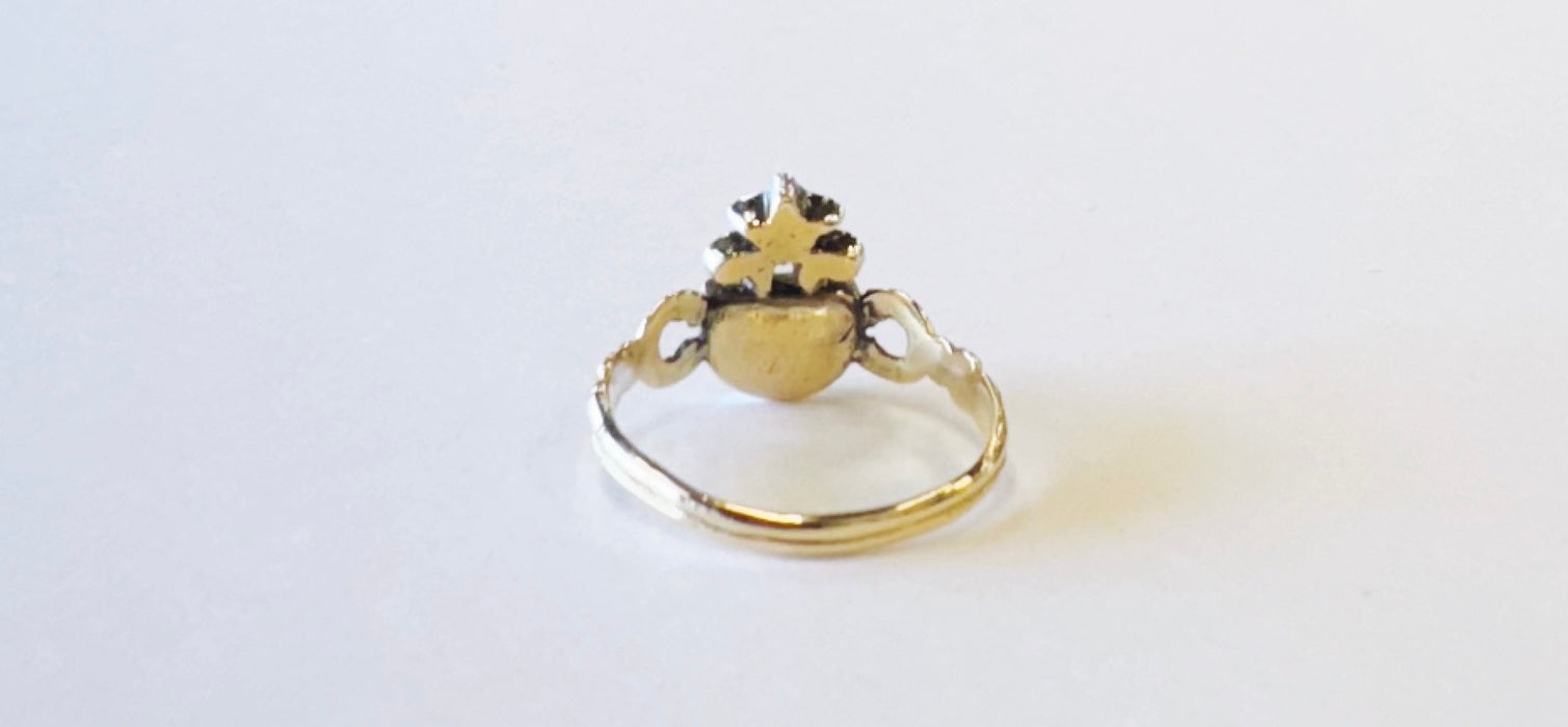 Georgian Rose Cut Diamond Ring