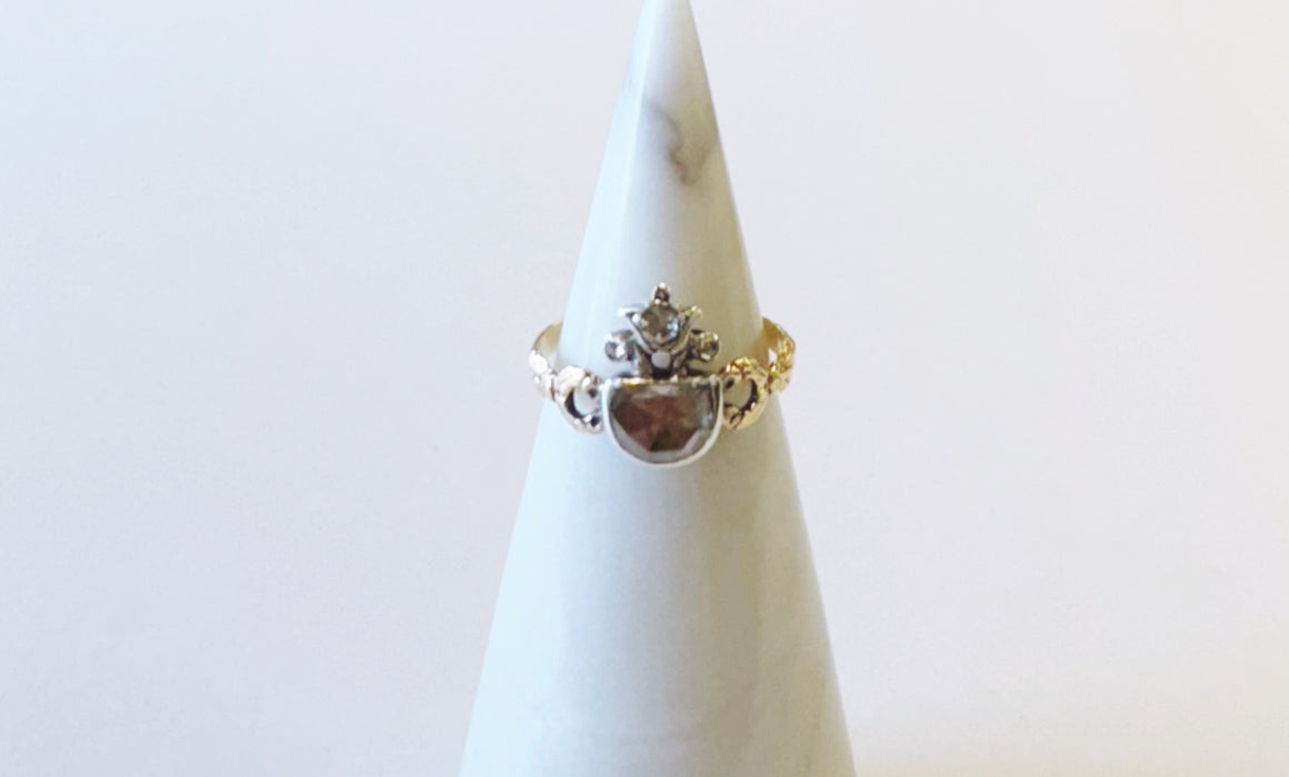 Georgian Rose Cut Diamond Ring