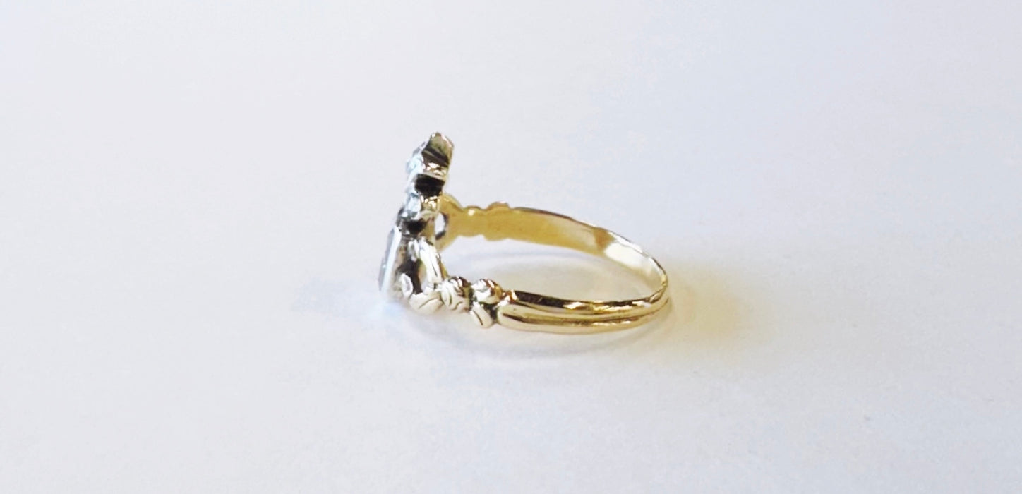 Georgian Rose Cut Diamond Ring