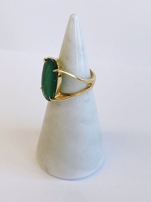 19.95 carat Custom Emerald Ring
