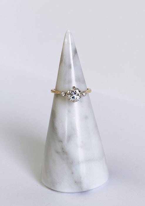 1.06 carat Two Piece Halo Enhancer Set