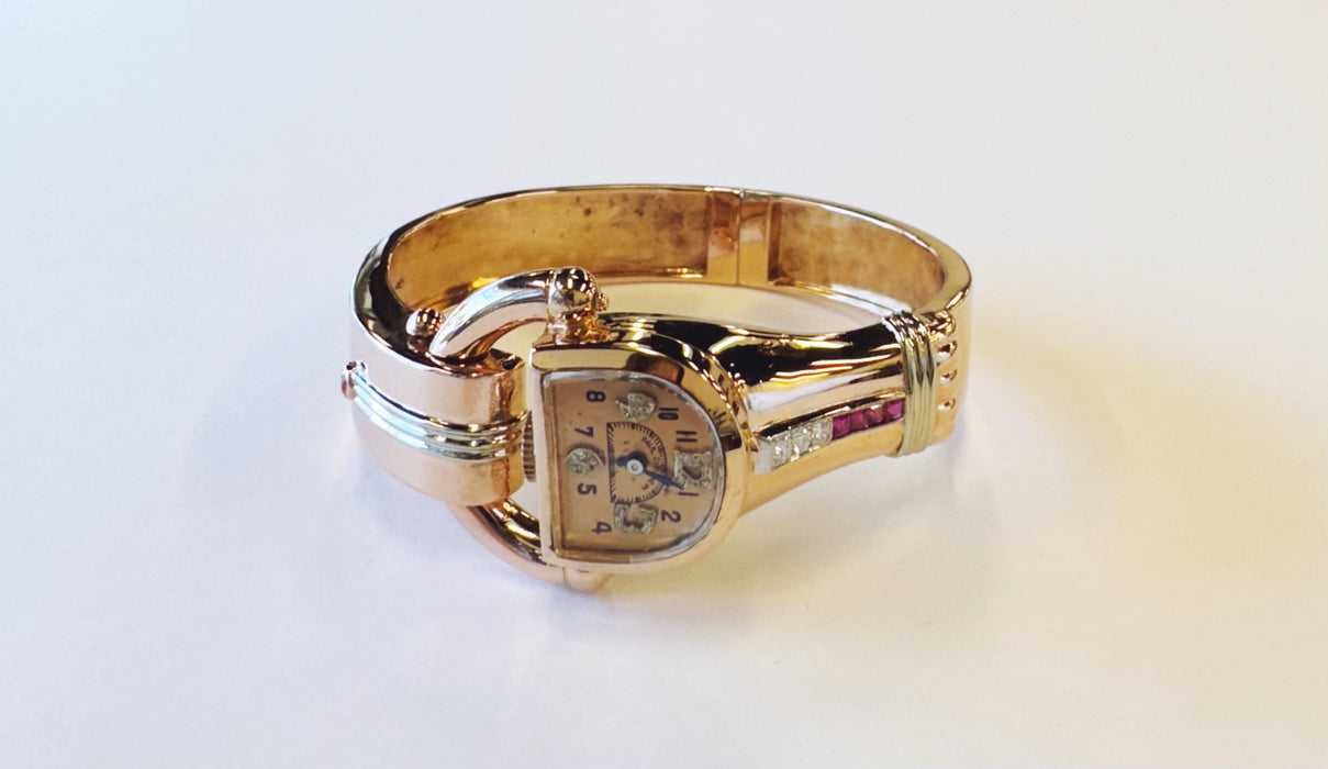 1950s Paul Ditisheim Bangle Watch