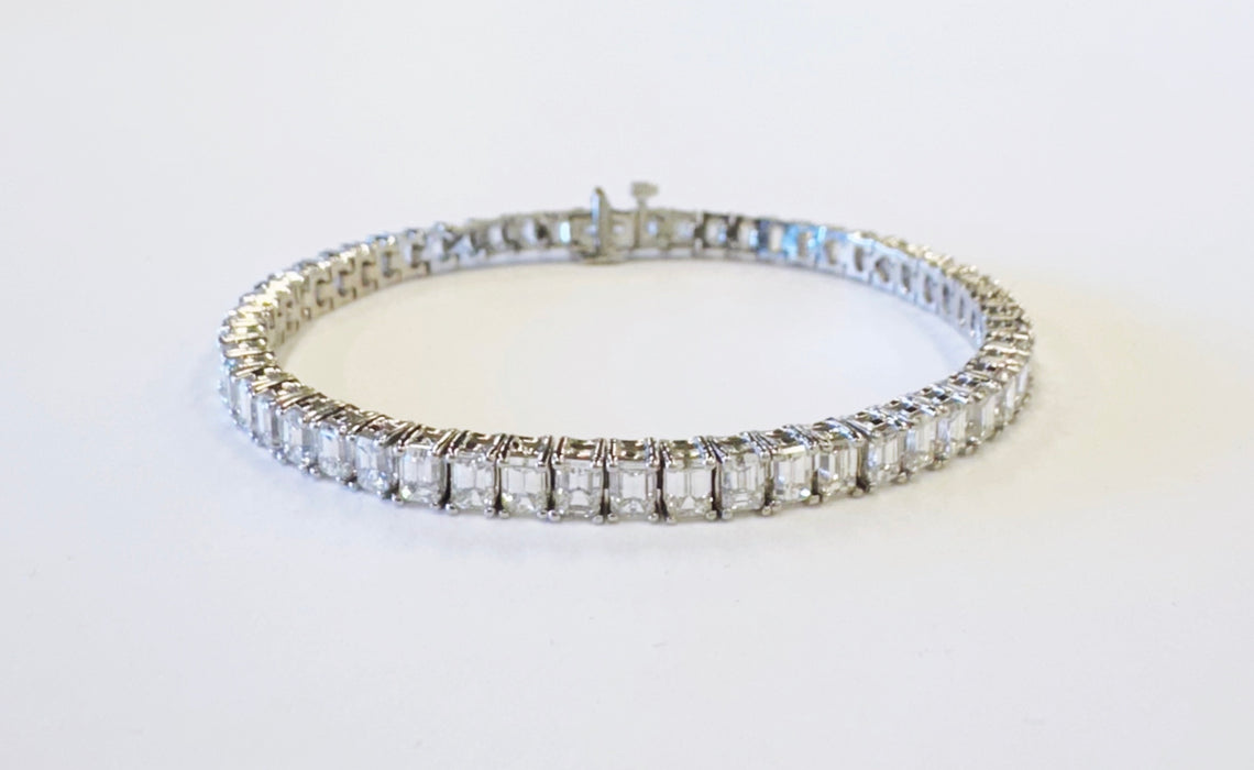 11.24 carat Diamond Tennis Bracelet
