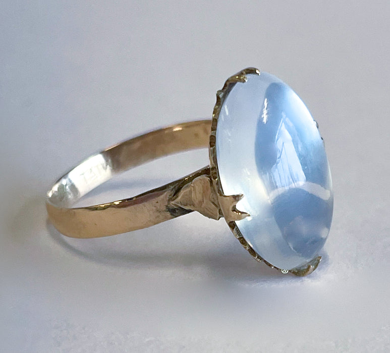 Victorian Oval Moonstone Ring